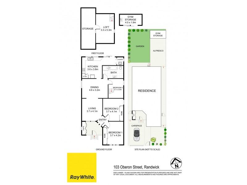 103 Oberon St, Randwick NSW 2031 Floorplan
