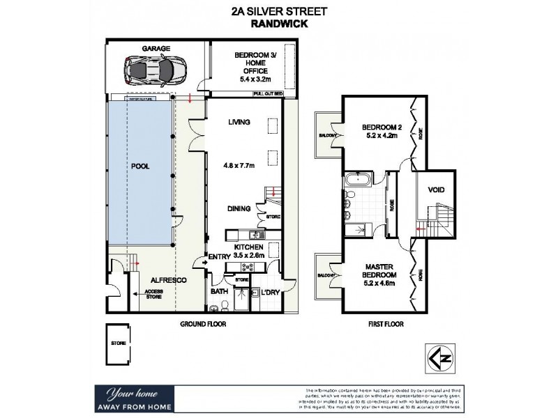 2A Silver St, Randwick NSW 2031 Floorplan