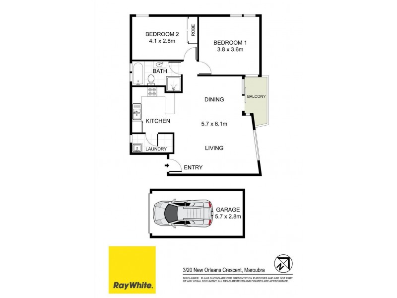 3/20 New Orleans Crescent, Maroubra NSW 2035
