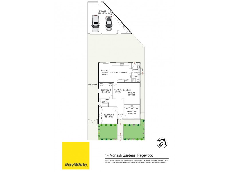 14 Monash Gardens, Pagewood NSW 2035 Floorplan