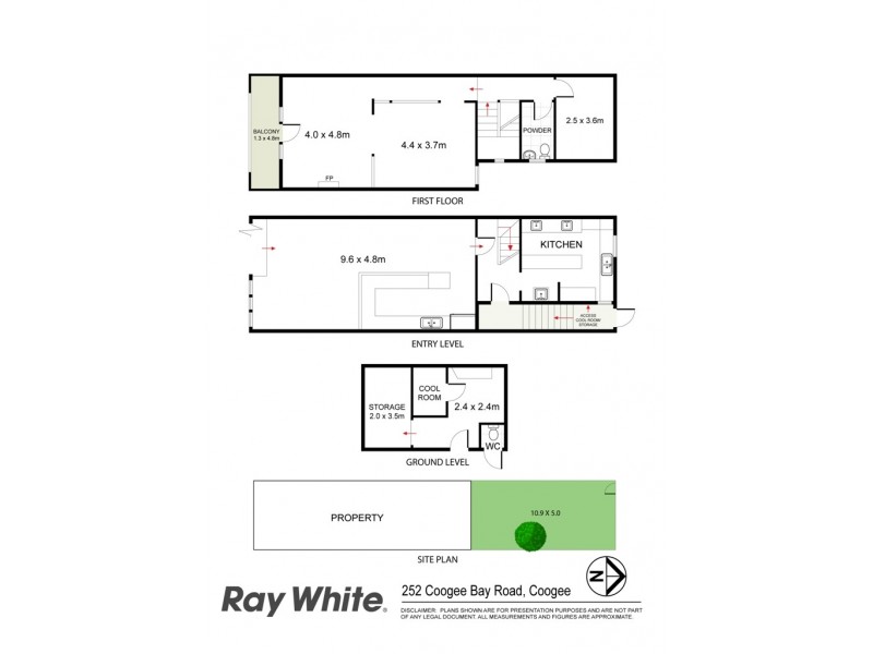 252 Coogee Bay Road, Coogee NSW 2034 Floorplan