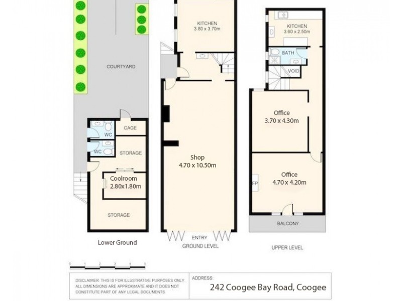 242 Coogee Bay Road, Coogee NSW 2034 Floorplan