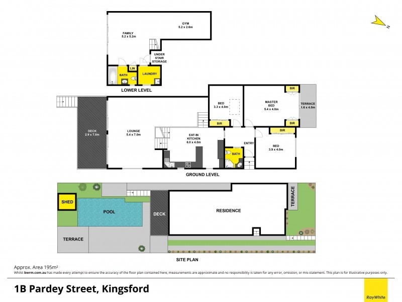 1B Pardey Street, Kingsford NSW 2032 Floorplan