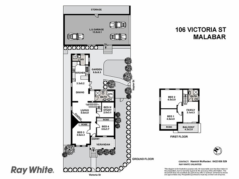 106 Victoria Street, Malabar NSW 2036 Floorplan