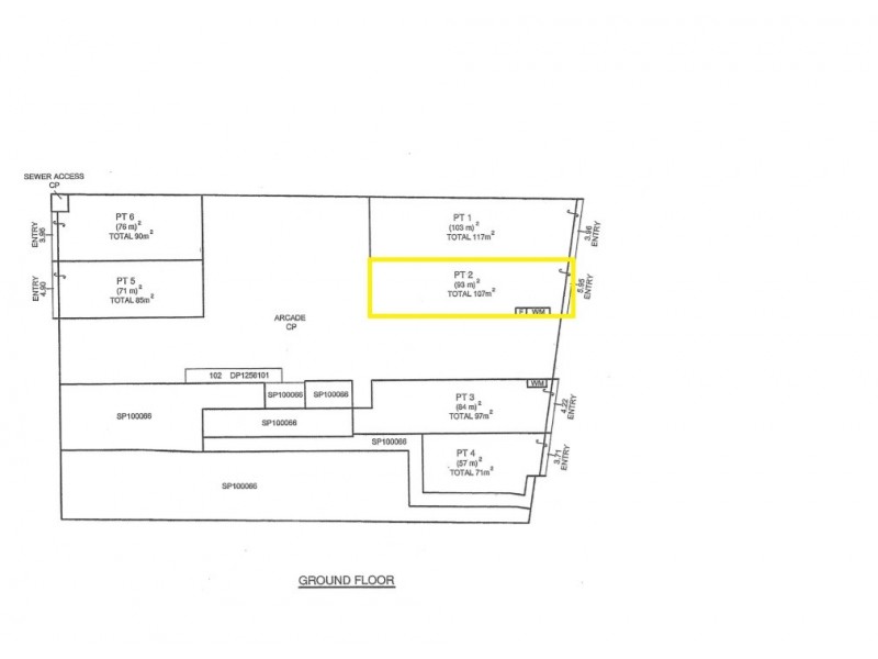 Shop 2/109-119 Oxford Street, Bondi Junction NSW 2022 Floorplan