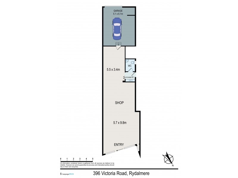 396 Victoria Road, Rydalmere NSW 2116 Floorplan