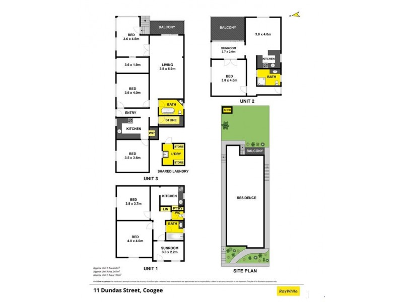 11 Dundas Street, Coogee NSW 2034 Floorplan