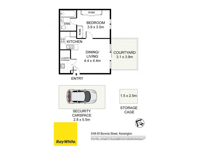 5/48-50 Boronia Street, Kensington NSW 2033 Floorplan