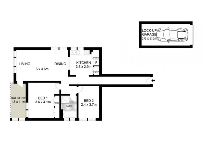 11/5-7 Macpherson Street, Waverley NSW 2024 Floorplan