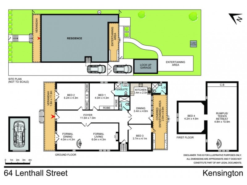 64 Lenthall Street, Kensington NSW 2033 Floorplan