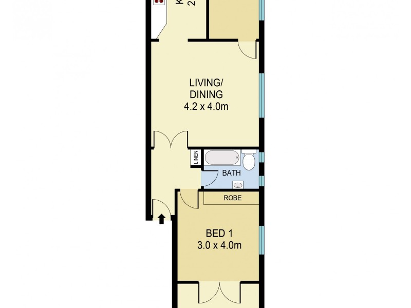 2/12 Figtree Avenue, Randwick NSW 2031 Floorplan
