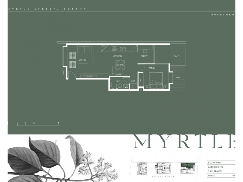 10/5 Myrtle Street, Botany NSW 2019 Floorplan