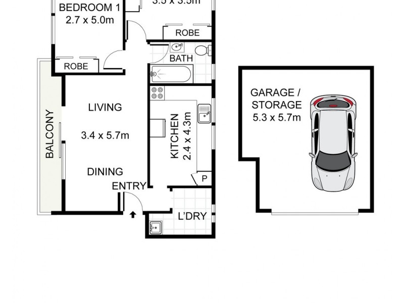 4/7 Berwick Street, Coogee NSW 2034 Floorplan