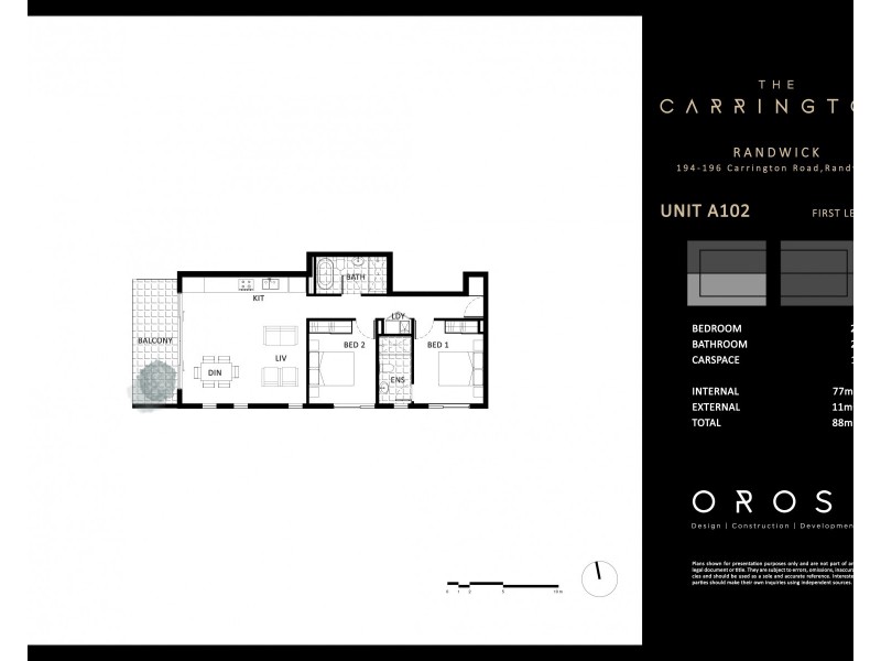 104 194 Carrington Road, Randwick NSW 2031 Floorplan