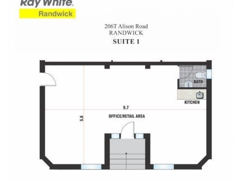Suite 1/206T Alison Road, Randwick NSW 2031 Floorplan