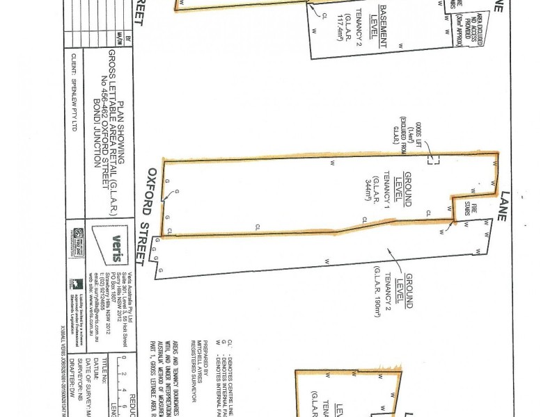 454-460 Oxford, Bondi Junction NSW 2022 Floorplan