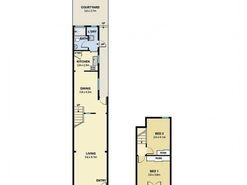 3 Ebley Street, Bondi Junction NSW 2022 Floorplan