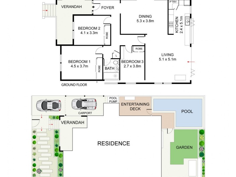 4 Arcadia Street, Coogee NSW 2034 Floorplan