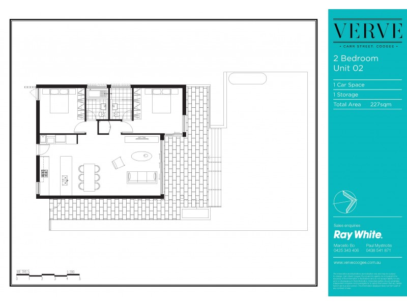 45 Carr Street – ‘Verve’, Coogee NSW 2034 Floorplan