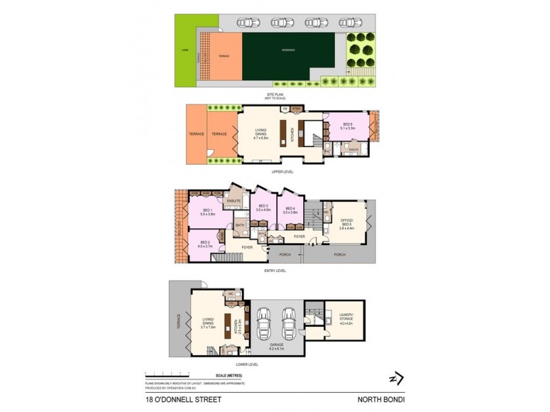 18 O’Donnell Street, North Bondi NSW 2026 Floorplan
