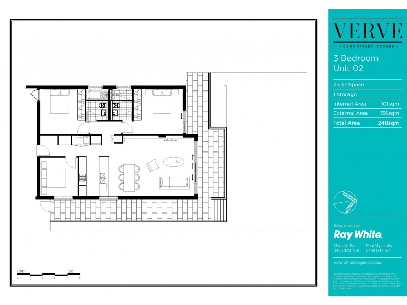 2/45 Carr Street, Coogee NSW 2034 Floorplan