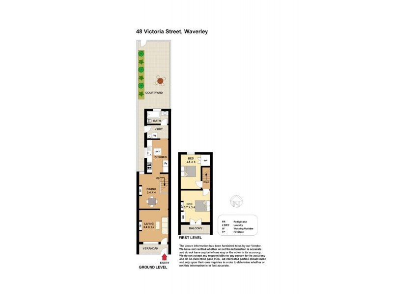 48 Victoria Street, Waverley NSW 2024 Floorplan