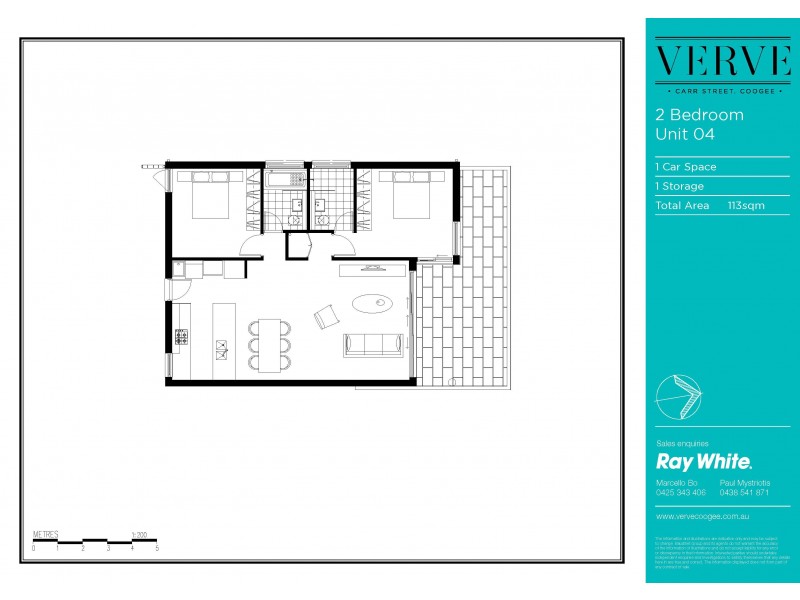 4/45 Carr Street, Coogee NSW 2034 Floorplan