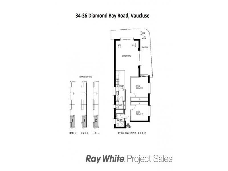 34-36 Diamond Bay Road, Vaucluse NSW 2030 Floorplan
