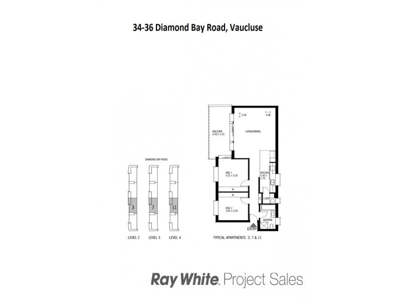 7/34-36 Diamond Bay Road, Vaucluse NSW 2030 Floorplan