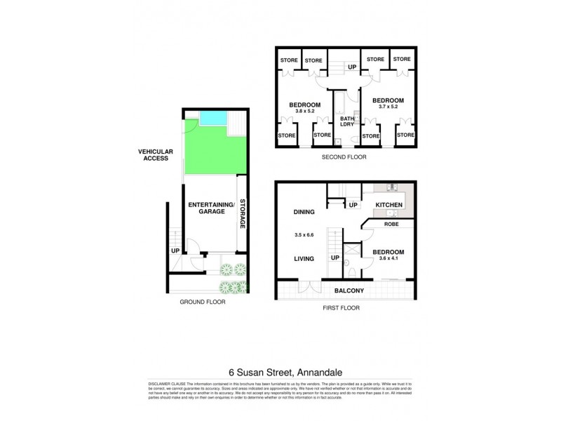 6 Susan Street, Annandale NSW 2038 Floorplan