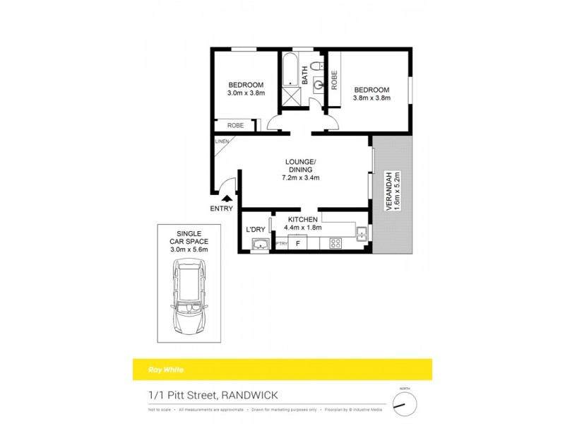 1/1 Pitt Street, Randwick NSW 2031 Floorplan