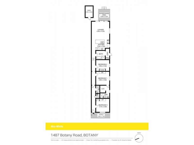 1487 Botany Road, Botany NSW 2019 Floorplan