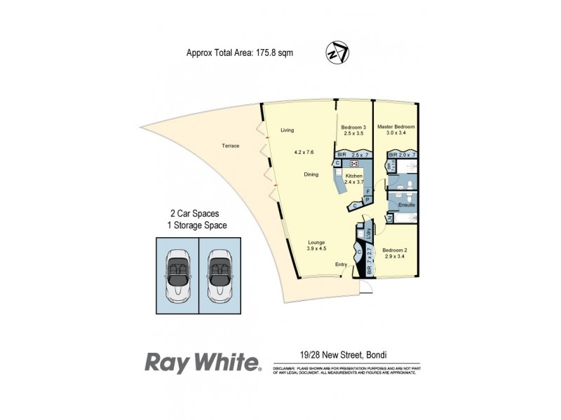 19/28 New Street, Bondi NSW 2026 Floorplan