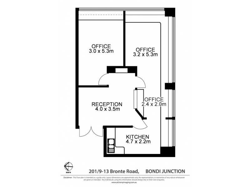 Bondi Junction NSW 2022 Floorplan