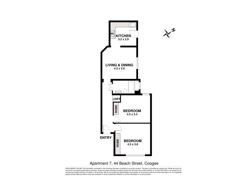 7/144 Beach Street, Coogee NSW 2034 Floorplan