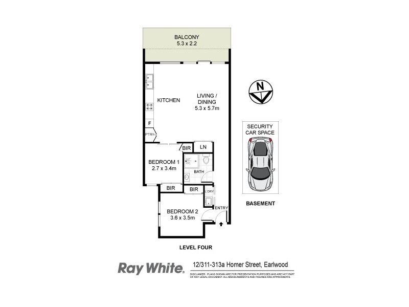 12/313A Homer Street, Earlwood NSW 2206 Floorplan