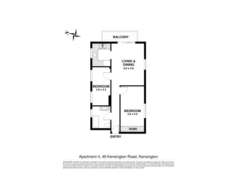 4/49 Kensington Road, Kensington NSW 2033 Floorplan