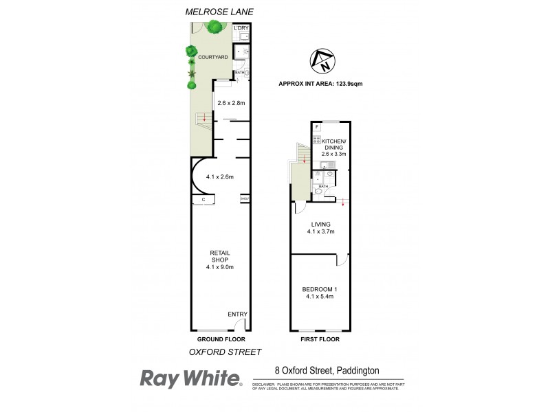 8 Oxford Street, Woollahra NSW 2025 Floorplan