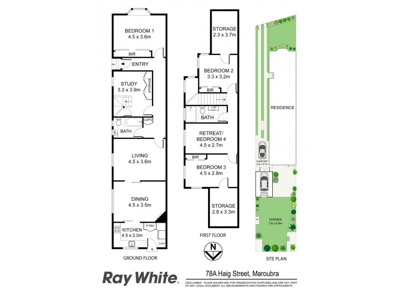 78a Haig Street, Maroubra NSW 2035 Floorplan
