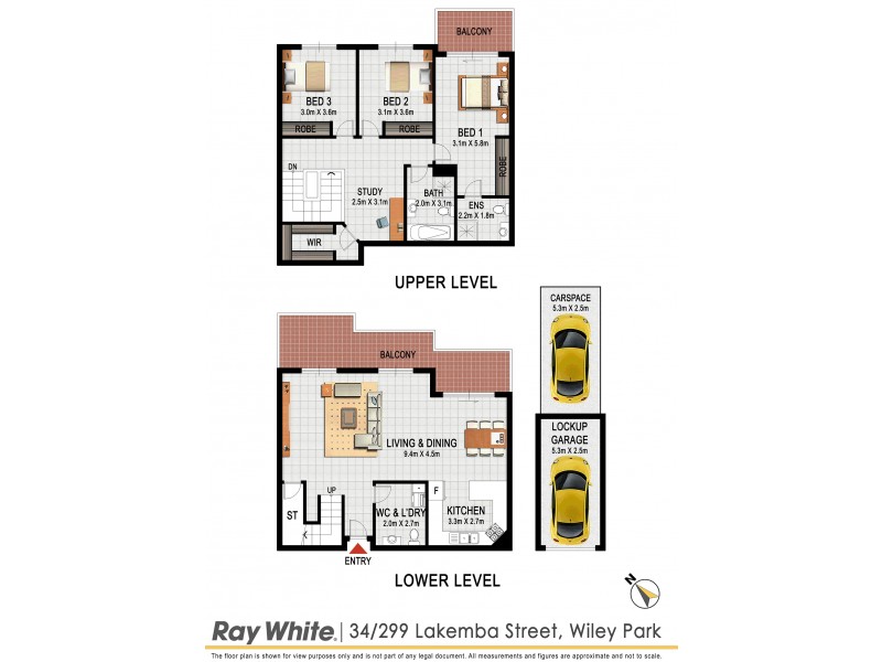 34/299 Lakemba Street, Wiley Park NSW 2195 Floorplan