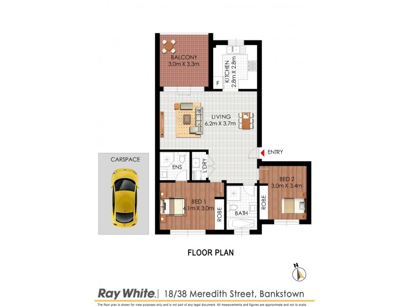 18/38 Meredith Street, Bankstown NSW 2200 Floorplan