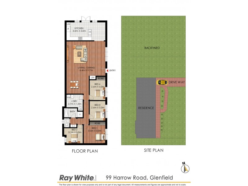 99 Harrow Road, Glenfield NSW 2167 Floorplan