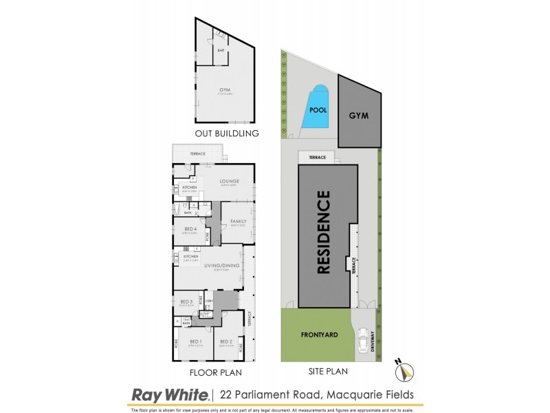 22 Parliament Road, Macquarie Fields NSW 2564 Floorplan