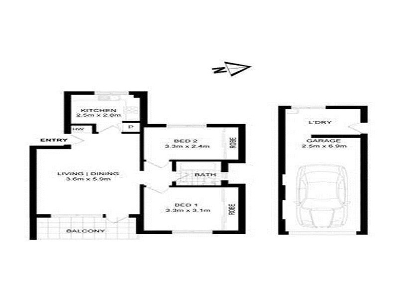 Unit 7/52 Fairmount Street, Lakemba NSW 2195 Floorplan