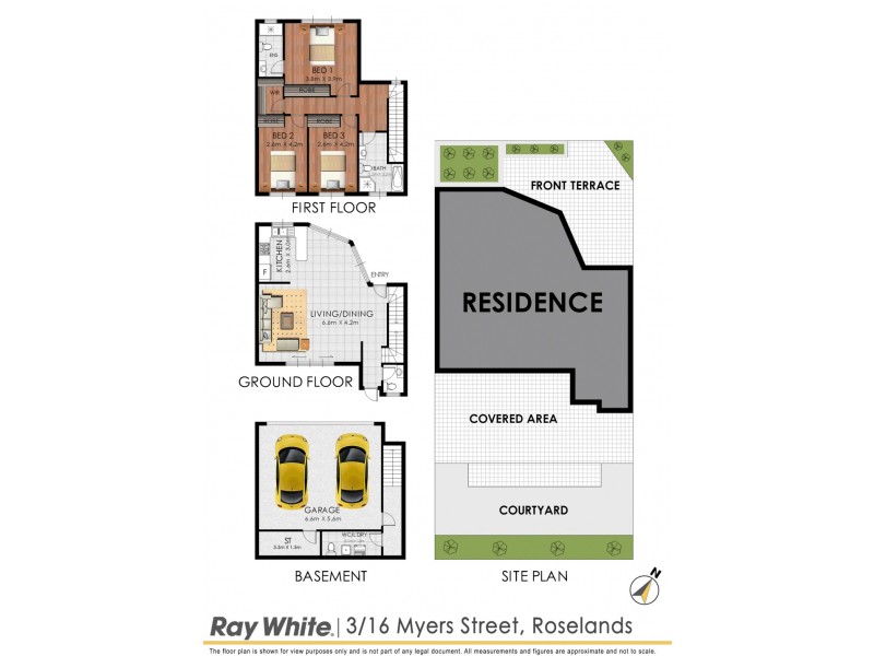 3/16 Myers Street, Roselands NSW 2196 Floorplan