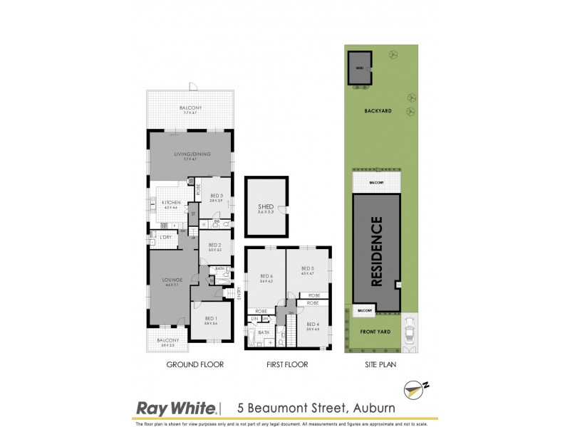 5 Beaumont Street, Auburn NSW 2144 Floorplan