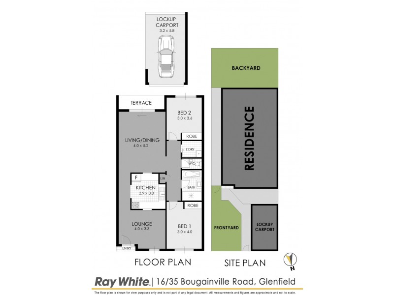 16/35 Bougainville Road, Glenfield NSW 2167 Floorplan