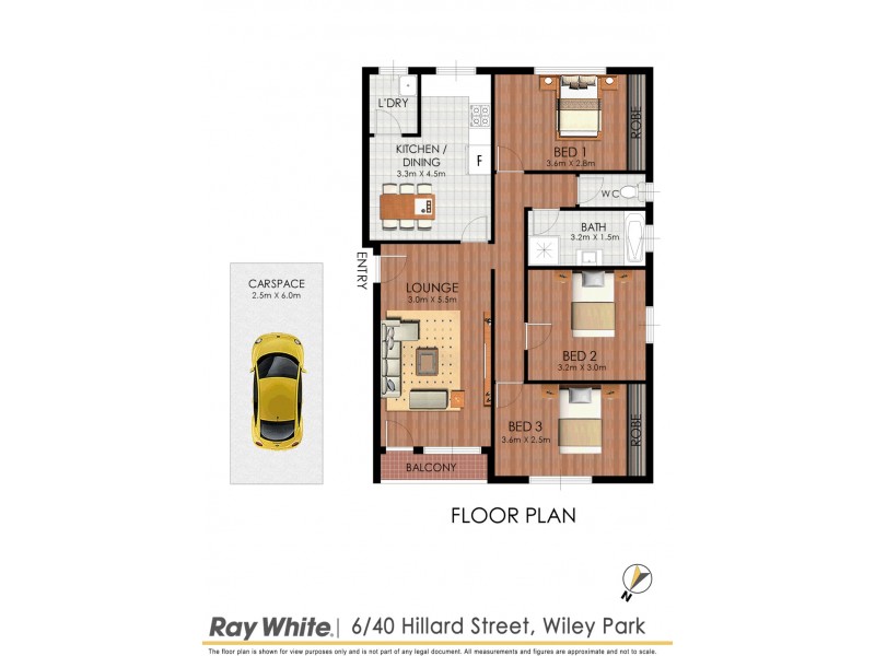 6/40 Hillard Street, Wiley Park NSW 2195 Floorplan