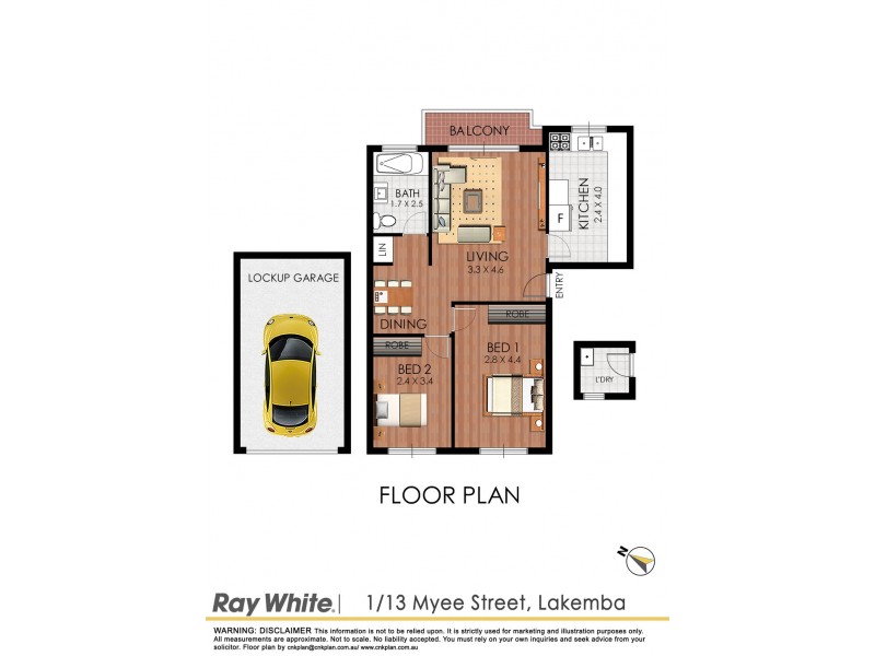 1/13 Myee Street, Lakemba NSW 2195 Floorplan