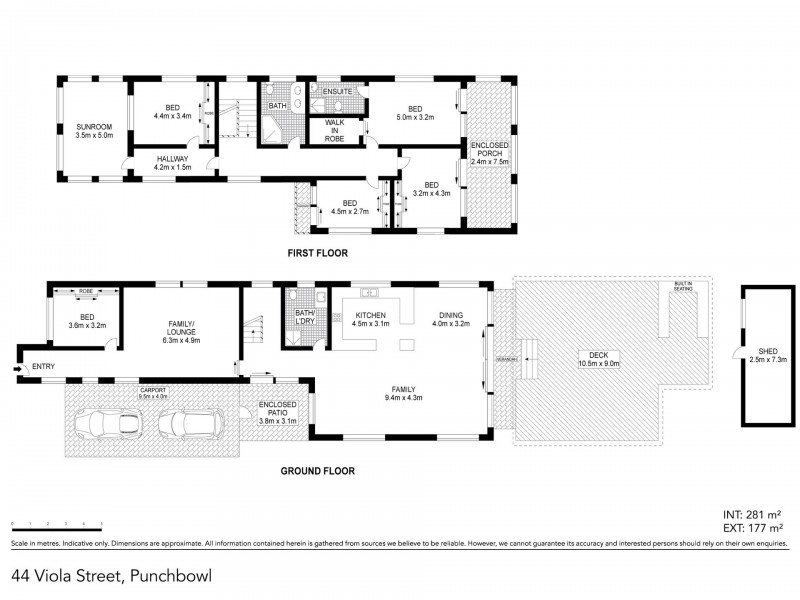 44 Viola Street, Punchbowl NSW 2196 Floorplan